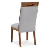 GTU Furniture Set of 2 Lyncott Mid-Century Modern Dining Chair Kitchen Side Chair Solid Frame Gray Brown – Color: Sage Green Brown – Amazon-verified alternate product view