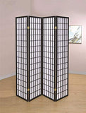 Japanese Style 4 Panels Wood Shoji Room Divider Screen Oriental for Home / Office – alternate view 2