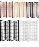 Japanese Style 4 Panels Wood Shoji Room Divider Screen Oriental for Home / Office – alternate view 5