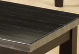 3Pc Black Faux Marble Rectangular Top Living Room Coffee & End Table Set – alternate view 5