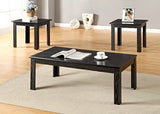 Finish Wood Coffee Table & 2 End Tables Occasional Set – Black product view