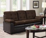 Microfiber Sofa – Chocolate alternate view 3