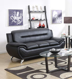 Contemporary Bonded Leather Sofa – product view