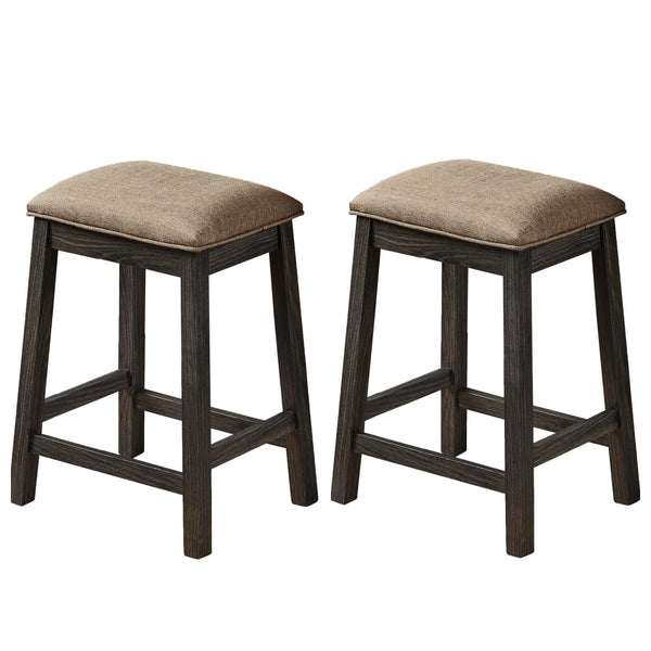 GTU Furniture counter height backless barstools chair set