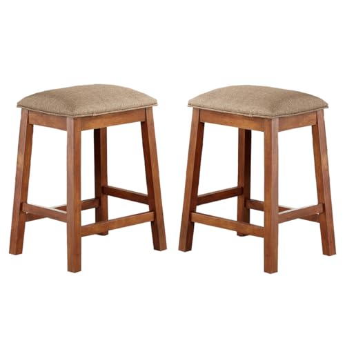 GTU Furniture counter height backless barstools chair set