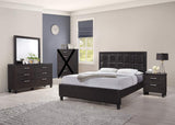 Contemporary Styling Espresso Twin / Full / Queen / King Bedroom Set – B050FDM2NC alternate view 13