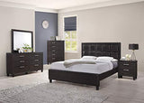 Contemporary Styling Espresso Twin / Full / Queen / King Bedroom Set – B050FDM2NC alternate view 15