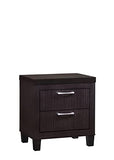 Contemporary Styling Espresso Twin / Full / Queen / King Bedroom Set – GTU-B050FDM2NC alternate view 5