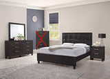 Contemporary Styling Espresso Twin / Full / Queen / King Bedroom Set – GTU-B050FDM2NC alternate view 10