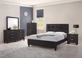 Contemporary Styling Espresso Twin / Full / Queen / King Bedroom Set – GTU-B050FDM2NC alternate view 14
