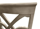 Set of 2 Wood Dining Chair, Armless Chair Accent Solid Wood Modern Style in Grey – alternate view 3