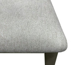 Set of 2 Wood Dining Chair, Armless Chair Accent Solid Wood Modern Style in Grey – alternate view 4