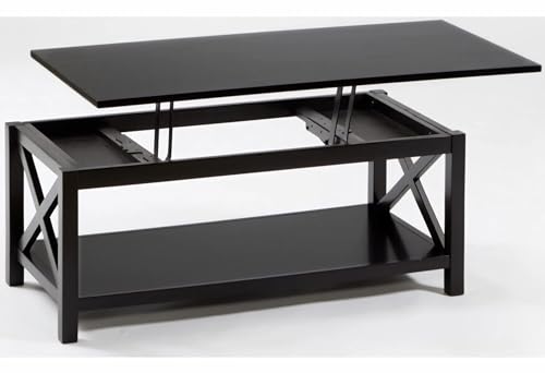 GTU Furniture lift top coffee table with side tables