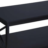 3 Piece Cocktail Lift Top Table with 2 Side Tables for Living Room, Family Room – Black alternate view 6