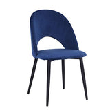Living Dining Room Accent Chairs Modern Round Fabric Accent Chair – alternate view 2