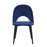 Living Dining Room Accent Chairs Modern Round Fabric Accent Chair – alternate view 3