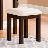 Transitional Vanity Set with Mirror Stool – alternate view 4