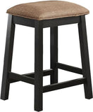 3 / 5PC Wood Counter Height Bar / Dining Set with Backless Barstools – alternate view 6
