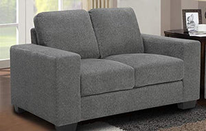 GTU Furniture Grey Loveseat