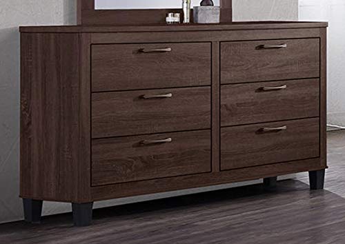 GTU Furniture Contemporary Styling Warm Brown Twin/Full/Queen/King Bedroom Set