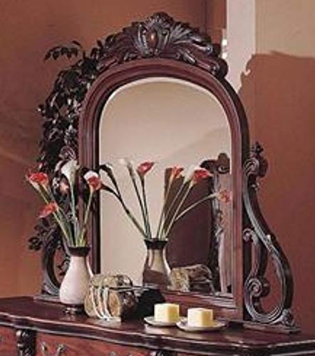 GTU Furniture Traditional Style Rich Cherry Queen/King Bedroom Set