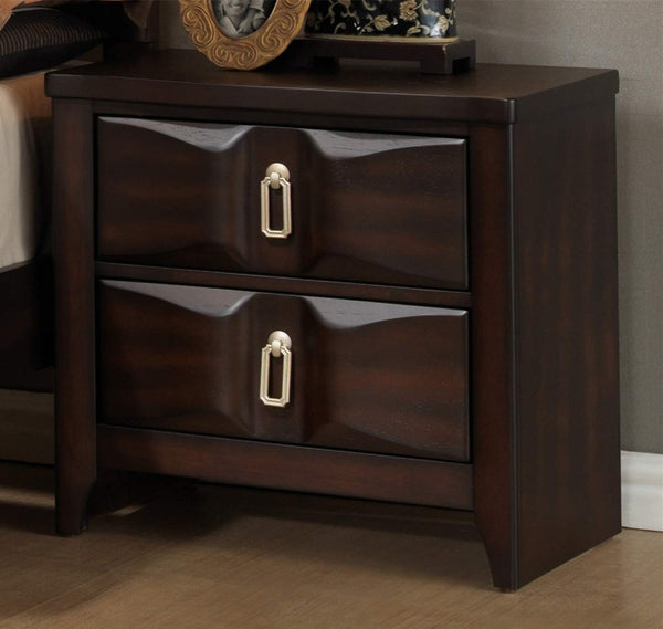 GTU Furniture Traditional Wooden with Storage Bed Queen/King Bedroom Set
