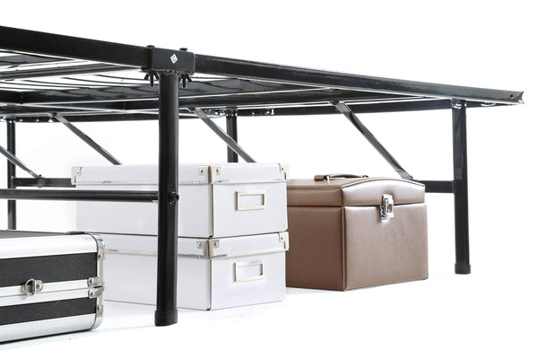GTU Furniture 14-Inch Queen Size Mattress Foundation Platform Bed Frame