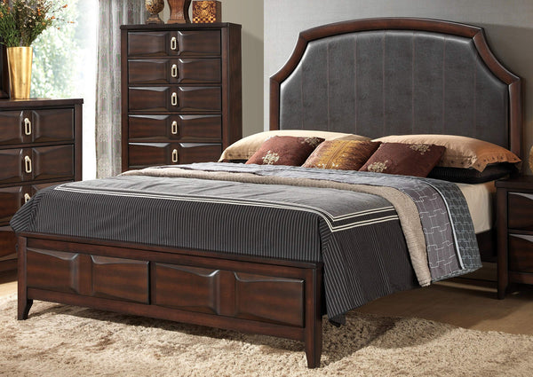 GTU Furniture Traditional Wooden with Storage Bed Queen/King Bedroom Set