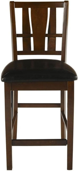 GTU Furniture Dixon brown dining room kitchen table set